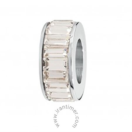 ساعت مچی آویز زنانه فشن تمام استیل، نگین سواروسکی