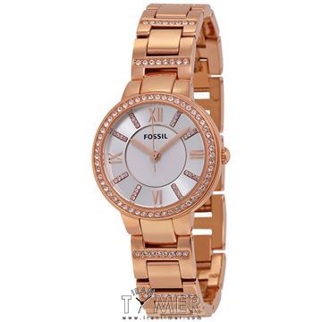 ساعت مچی زنانه کلاسیک فشن تمام استیل، نگین دار