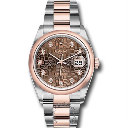 قیمت و خرید ساعت مچی مردانه رولکس(Rolex) مدل 126201 CHOJDO BROWN کلاسیک | اورجینال و اصلی