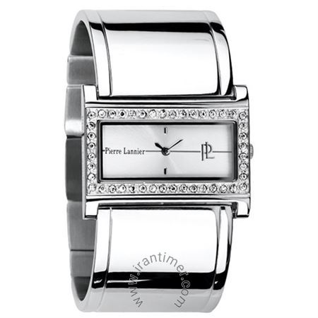 ساعت مچی زنانه کلاسیک فشن تمام استیل، نگین دار