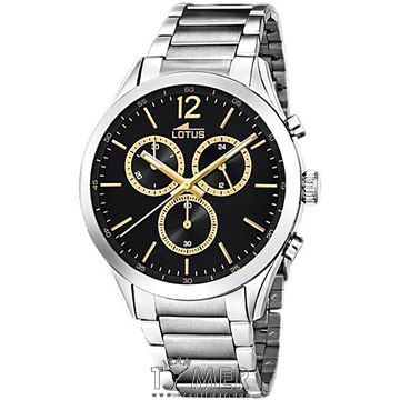 ساعت مچی مردانه کلاسیک تمام استیل، کرونوگراف، نمایش 24 ساعت شبانه روز