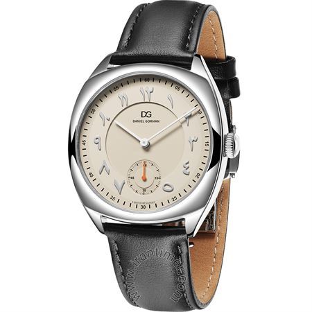 ساعت مچی مردانه کلاسیک بند چرمی، ست