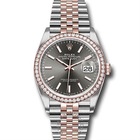 قیمت و خرید ساعت مچی مردانه رولکس(Rolex) مدل 126281RBR DKRIJ GRAY فشن | اورجینال و اصلی