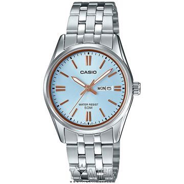 ساعت مچی زنانه کلاسیک تمام استیل، نمایش تاریخ و روز