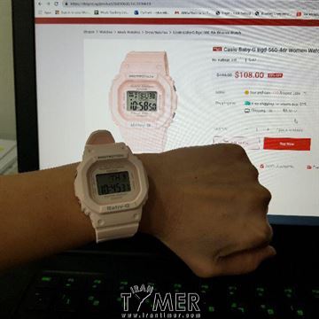 قیمت و خرید ساعت مچی زنانه کاسیو (CASIO) بیبی جی مدل BGD-560-4DR اسپرت | اورجینال و اصلی