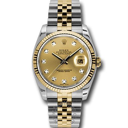 ساعت مچی سرمایه گذاری روی ساعت رولکس حداقل از 6000 دلار میباشد ، خرید و فروش ساعتهای آکبند و دست دوم به صورت تلفنی ، مردانه کلاسیک استیل و طلا 18 عیار، نمایش تاریخ، کوکی، سنگ قیمتی داخل موتور، الماس دار