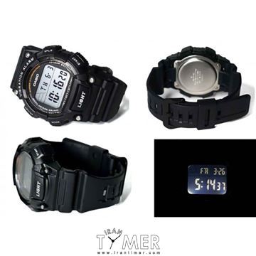 قیمت و خرید ساعت مچی مردانه کاسیو (CASIO) جنرال مدل W-736H-1AVDF اسپرت | اورجینال و اصلی