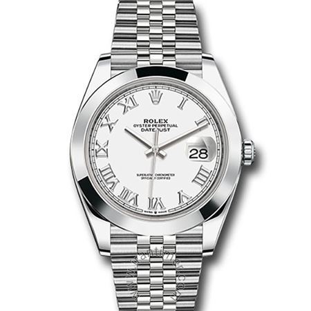قیمت و خرید ساعت مچی مردانه رولکس(Rolex) مدل 126300 wrj White کلاسیک | اورجینال و اصلی