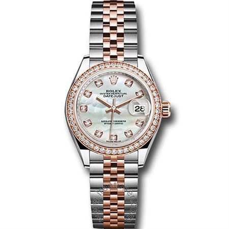 قیمت و خرید ساعت مچی زنانه رولکس(Rolex) مدل 279381RBR mdj White فشن | اورجینال و اصلی