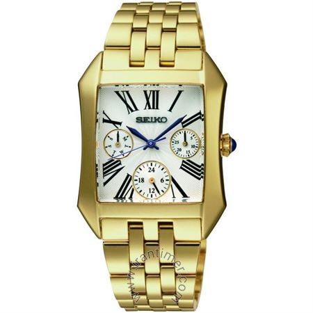 قیمت و خرید ساعت مچی سیکو SEIKO مدل SNAE95P1 | مردانه کلاسیک تمام استیل،  کرونوگراف، زنگ هشدار، نمایش تاریخ