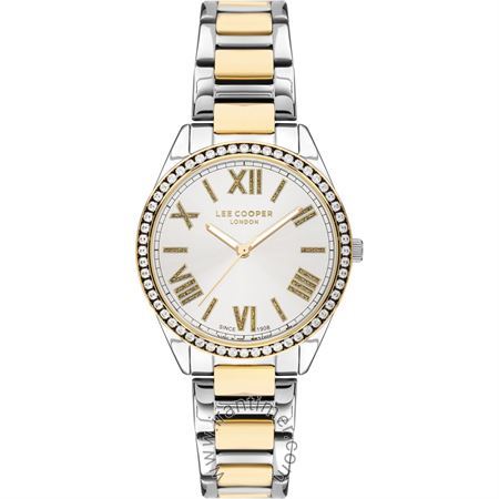 ساعت مچی زنانه فشن بند استیل، نگین دار