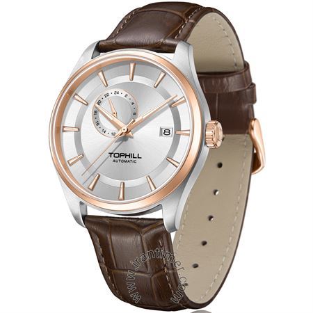 ساعت مچی مردانه کلاسیک بند چرم طبیعی