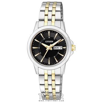 ساعت مچی زنانه کلاسیک تمام استیل، نمایش تاریخ و روز