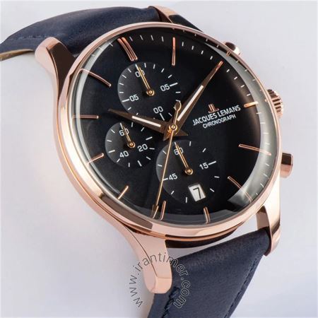 قیمت و خرید ساعت مچی مردانه ژاک لمن(JACQUES LEMANS) مدل 1-2163F کلاسیک | اورجینال و اصلی