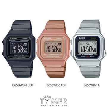 قیمت و خرید ساعت مچی مردانه زنانه کاسیو (CASIO) جنرال مدل B650WC-5ADF کلاسیک | اورجینال و اصلی