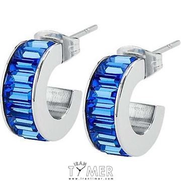 ساعت مچی گوشواره زنانه فشن تمام استیل، نگین سواروسکی