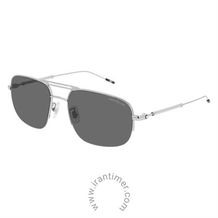 قیمت و خرید عینک آفتابی مردانه خلبانی (MONT BLANC) مدل MBS010900159 | اورجینال و اصلی