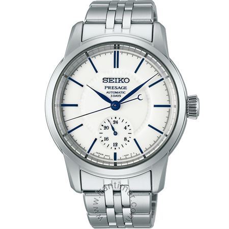 ساعت مچی مردانه کلاسیک تمام استیل، 24 عدد سنگ قیمتی داخل موتور، 72 ساعت ذخیره انرژی