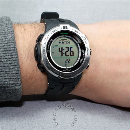 قیمت و خرید ساعت مچی مردانه کاسیو (CASIO) پروترک مدل PRW-3100-1DR اسپرت | اورجینال و اصلی