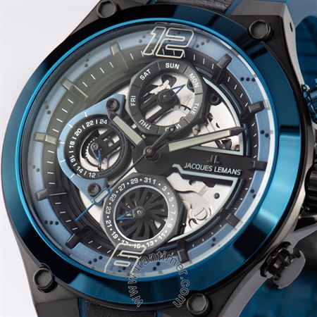 قیمت و خرید ساعت مچی مردانه ژاک لمن(JACQUES LEMANS) مدل 1-2150B اسپرت | اورجینال و اصلی