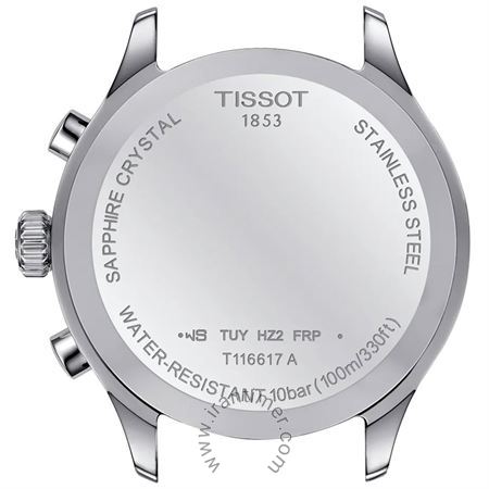 قیمت و خرید ساعت مچی مردانه تیسوت(TISSOT) مدل T116.617.11.092.00 اسپرت | اورجینال و اصلی