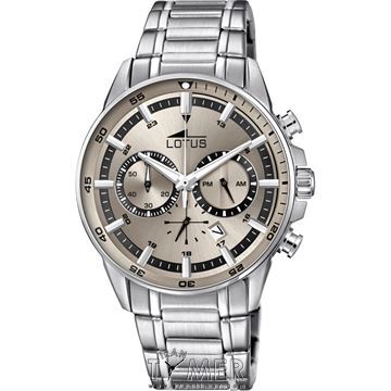 ساعت مچی مردانه اسپرت تمام استیل، نمایش تاریخ، 24 ساعت شبانه روز، کرونوگراف