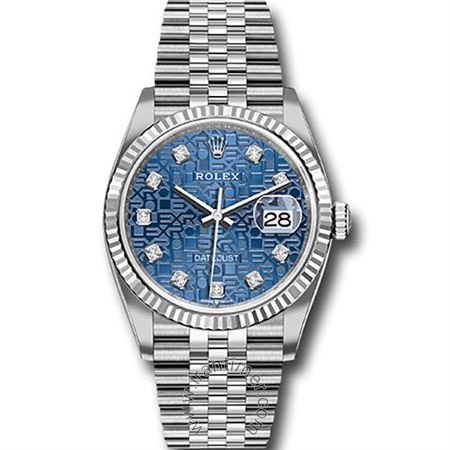 قیمت و خرید ساعت مچی مردانه رولکس(Rolex) مدل 126234 BLJDJ BLUE کلاسیک | اورجینال و اصلی