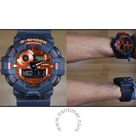 قیمت و خرید ساعت مچی مردانه کاسیو (CASIO) جی شاک مدل GA-700BR-1ADR اسپرت | اورجینال و اصلی