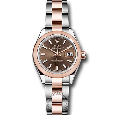 قیمت و خرید ساعت مچی زنانه رولکس(Rolex) مدل 279161 choio Brown کلاسیک | اورجینال و اصلی