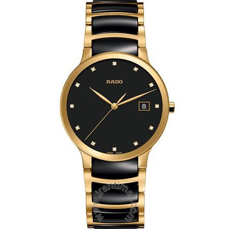 ساعت مچی مردانه کلاسیک بند استیل و سرامیک