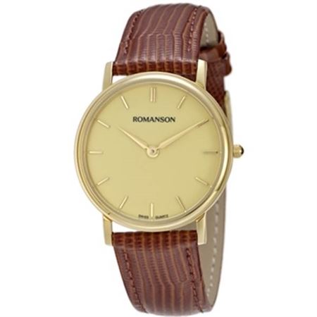 قیمت و خرید ساعت مچی زنانه رومانسون(ROMANSON) مدل TL0161CM1GA81G-G کلاسیک | اورجینال و اصلی