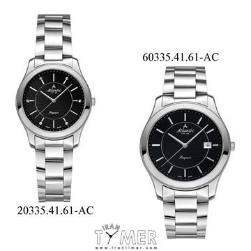 قیمت و خرید ساعت مچی مردانه آتلانتیک(ATLANTIC) مدل AC-60335.41.61 کلاسیک | اورجینال و اصلی
