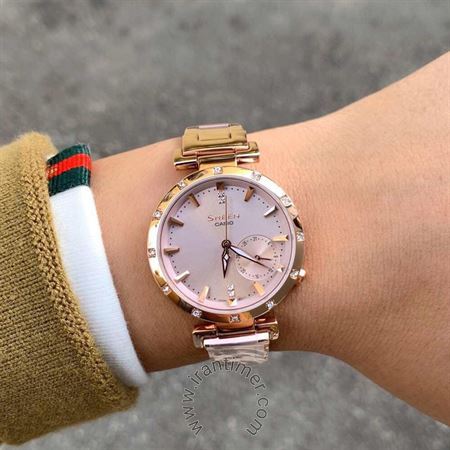 قیمت و خرید ساعت مچی زنانه کاسیو (CASIO) شین مدل SHE-4051PG-4AUDF کلاسیک | اورجینال و اصلی