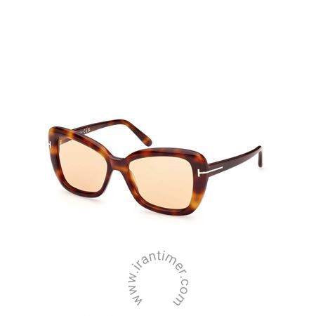 قیمت و خرید عینک آفتابی زنانه کلاسیک (TOM FORD) مدل FT 1008 53E 55 | اورجینال و اصلی