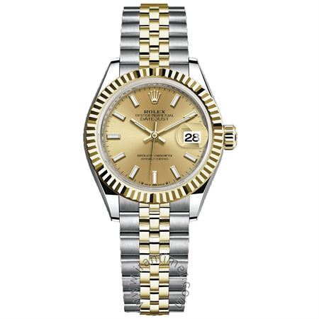 ساعت مچی سرمایه گذاری روی ساعت رولکس حداقل از 6000 دلار میباشد ،ساعت زنانه کلاسیک ترکیبی از استیل و طلای زرد  18عیار، نمایش تاریخ (دیت جاست اویستر  26mm)  یوزد مدل سال 2000, بدون پیپر