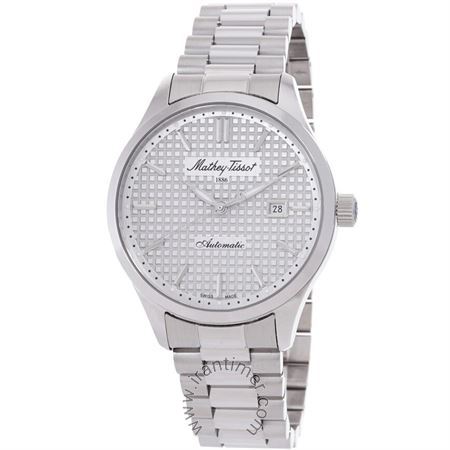 ساعت مچی مردانه کلاسیک تمام استیل، 18 عدد سنگ قیمتی داخل موتور