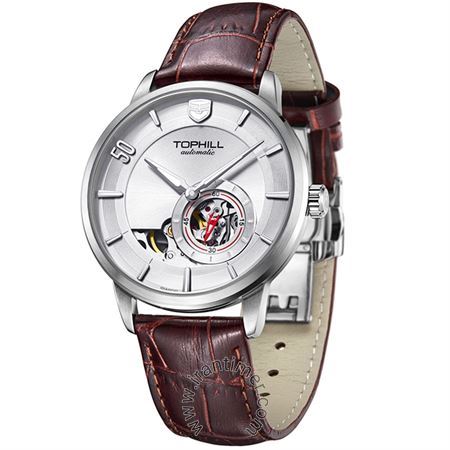 ساعت مچی مردانه کلاسیک بند چرم طبیعی