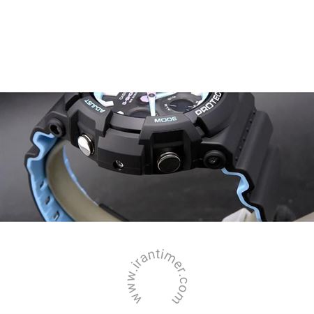 قیمت و خرید ساعت مچی مردانه کاسیو (CASIO) جی شاک مدل GAS-100PC-1ADR اسپرت | اورجینال و اصلی