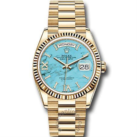 قیمت و خرید ساعت مچی مردانه رولکس(Rolex) مدل 128238 tdidrp Blue کلاسیک | اورجینال و اصلی