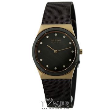 ساعت مچی زنانه کلاسیک فشن تمام استیل، نگین دار