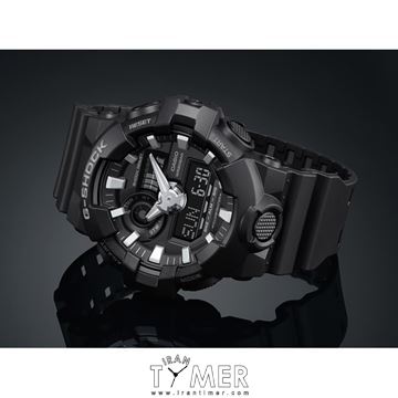 قیمت و خرید ساعت مچی مردانه کاسیو (CASIO) جی شاک مدل GA-700-1BDR اسپرت | اورجینال و اصلی