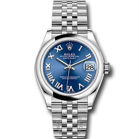 قیمت و خرید ساعت مچی زنانه رولکس(Rolex) مدل 278240 BLRJ BLUE کلاسیک | اورجینال و اصلی