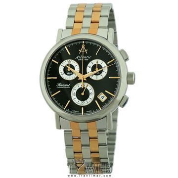 ساعت مچی مردانه کلاسیک تمام استیل، کرونوگراف، نمایش تاریخ