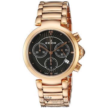 ساعت مچی زنانه کلاسیک تمام استیل، کرونوگراف، نمایش تاریخ، رنگ PVD