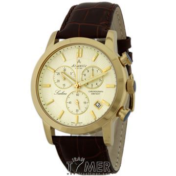 ساعت مچی مردانه کلاسبک اسپرت بند چرمی، نمایش تاریخ ، کرنوگراف