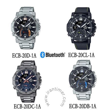 قیمت و خرید ساعت مچی مردانه کاسیو (CASIO) ادیفس(ادیفایس) مدل ECB-20DB-1ADF کلاسیک | اورجینال و اصلی