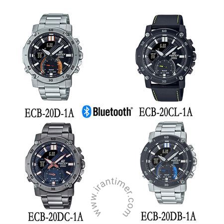 قیمت و خرید ساعت مچی مردانه کاسیو (CASIO) ادیفس(ادیفایس) مدل ECB-20DB-1A کلاسیک | اورجینال و اصلی