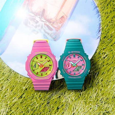 قیمت و خرید ساعت مچی زنانه کاسیو (CASIO) جی شاک مدل GMA-S2100BS-3ADR اسپرت | اورجینال و اصلی
