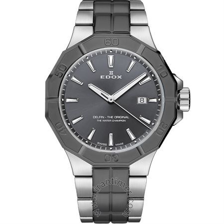 ساعت مچی مردانه کلاسیک تمام استیل، کالیبر موتور 53 (Ronda 515)