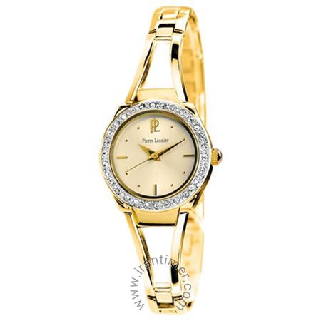 ساعت مچی زنانه فشن تمام استیل، نگین دار